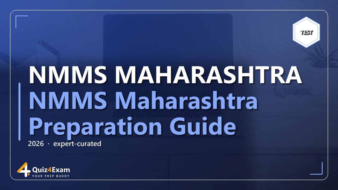 How to Prepare for NMMS Maharashtra 2026: Complete Strategy Guide