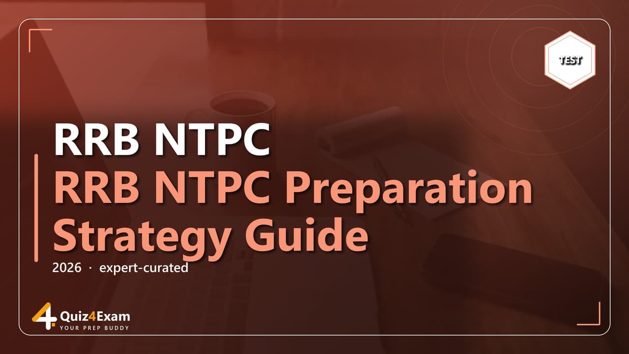 How to Prepare for RRB NTPC 2026: Complete Strategy Guide